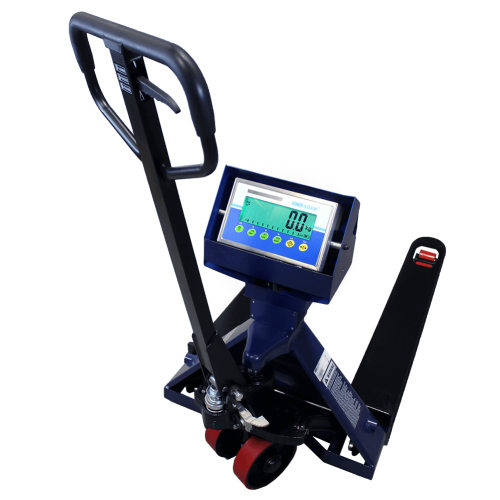 Adam Equipment PTSplus Pallet Truck Scales, 2000 kg Capacity, 0.5 kg Readability, 160 x 1150 mm Pan Size - PTSplus 2000 - Click Image to Close